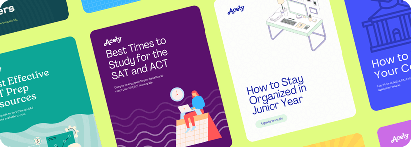 Acely guides and resources collage